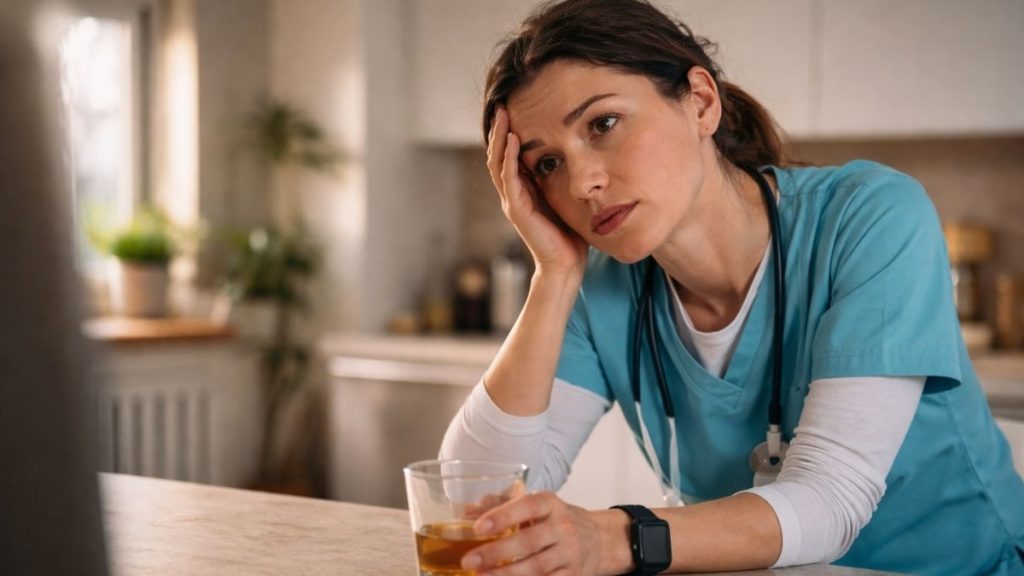 Woman experiencing persistent and excessive worry, a core symptom of generalized anxiety disorder