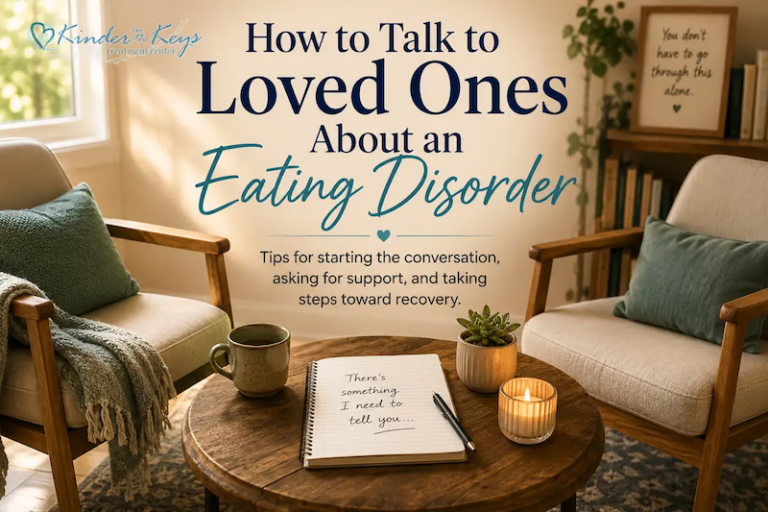 How to talk to loved ones about an eating disorder and ask for support