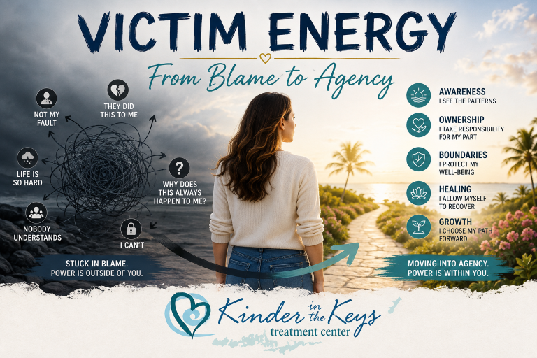 Victim mindset and victim energy moving from blame to agency and healing