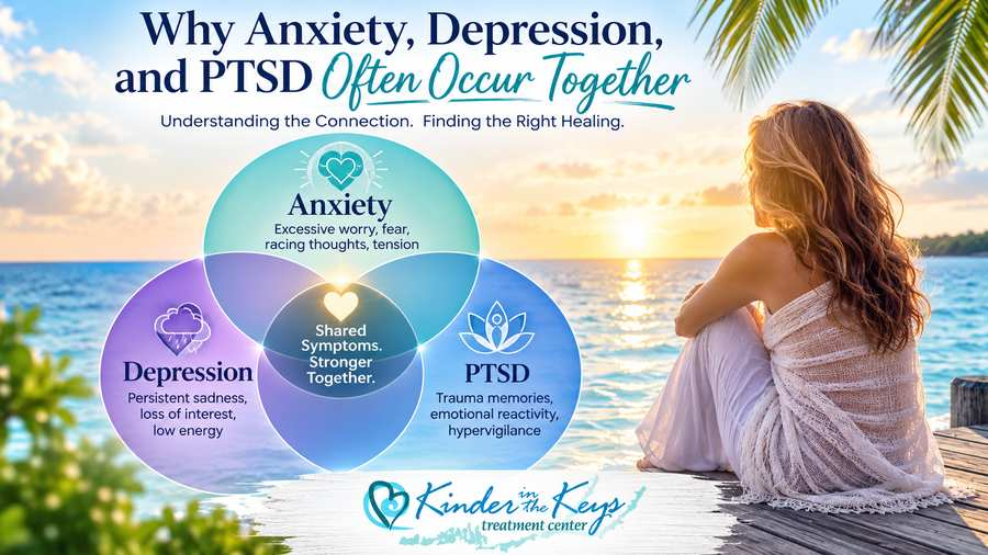 Why anxiety depression and PTSD often occur together