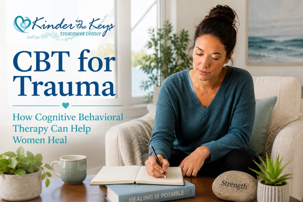 CBT for trauma and cognitive behavioral therapy for women at Kinder in the Keys