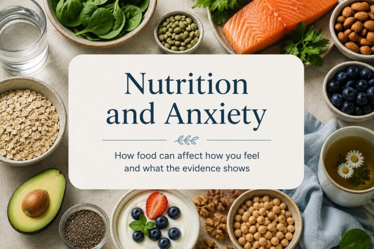 Nutrition and anxiety – balanced foods that support physical and mental health