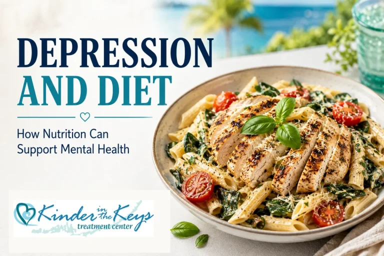 Depression and diet: how nutrition can support mental health with a balanced chicken pasta meal
