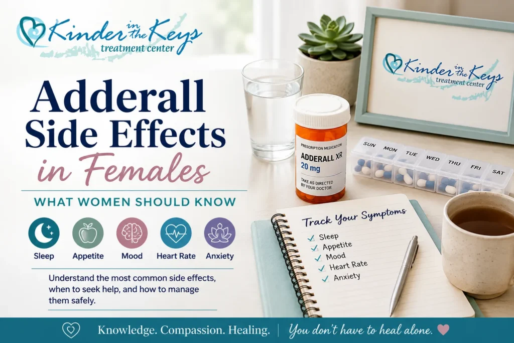 Adderall side effects in females and common symptoms women should know