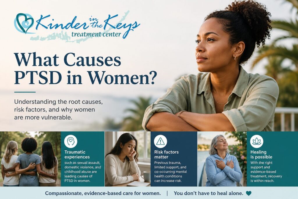What causes PTSD in women – Kinder in the Keys PTSD treatment program for women