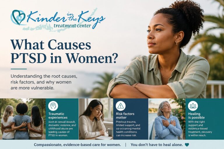 What causes PTSD in women – Kinder in the Keys PTSD treatment program for women