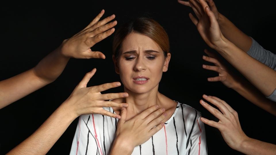 Nervous Breakdown Remedy hero image of a woman with anxiety