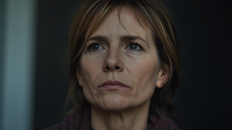 Signs of Emotional Trauma in Adults hero image of a woman staring into the distance.