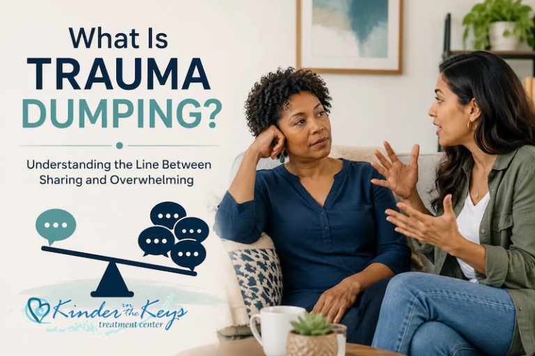 What is trauma dumping and the difference between sharing and overwhelming someone