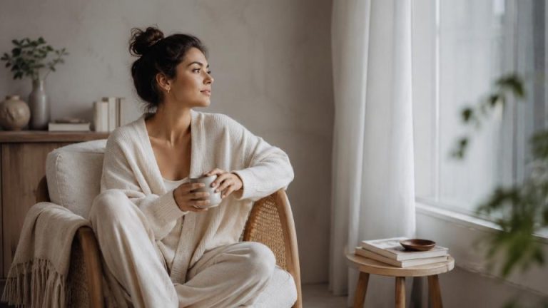 Post-Infidelity Stress Disorder hero image of a woman looking forlorn out the window.