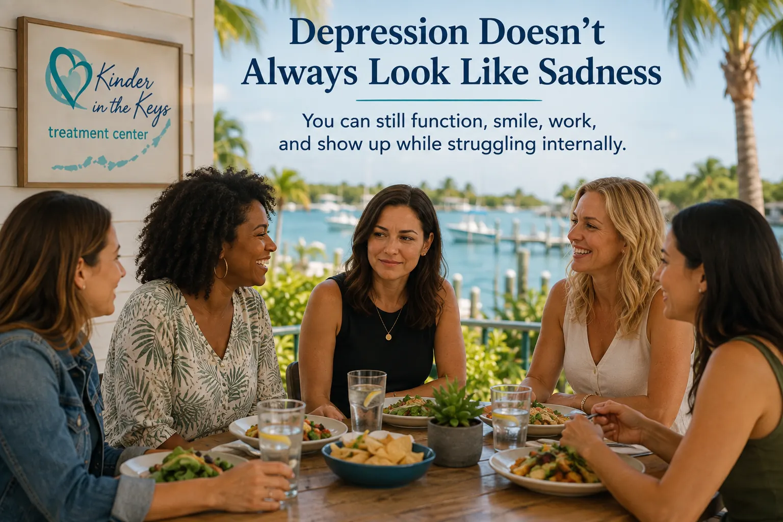 depression does not always look like sadness in women