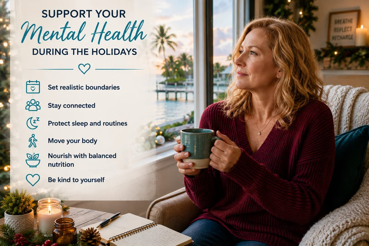 Holiday depression self-care strategies to support mental health during the holidays