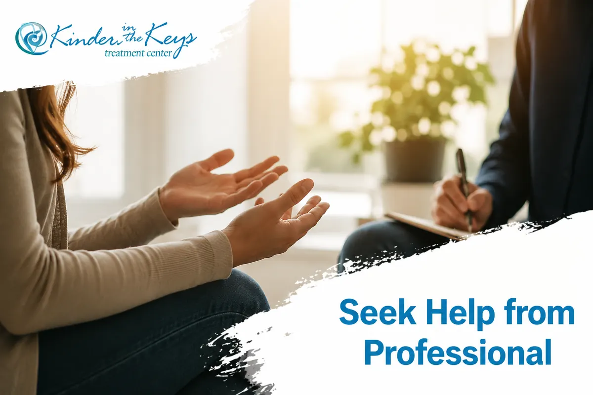 women asking for professional help