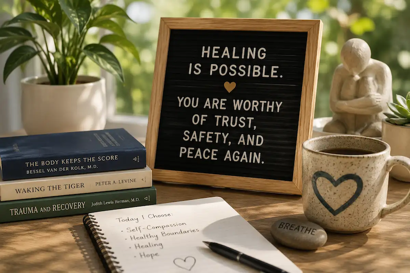 Betrayal trauma symptoms and healing after a breach of trust