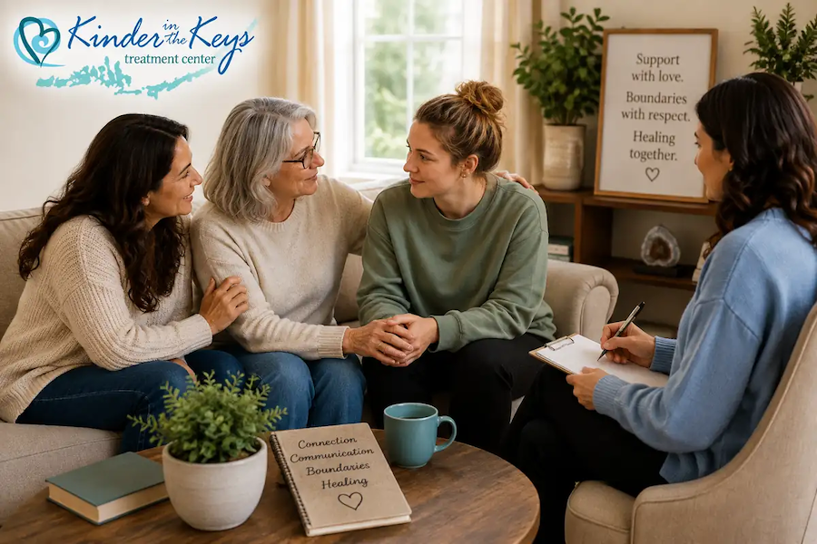 Family support and boundaries during women's residential mental health treatment