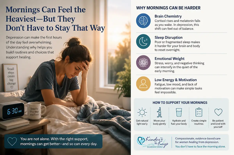 Why depression is worse in the morning and ways to support morning mood