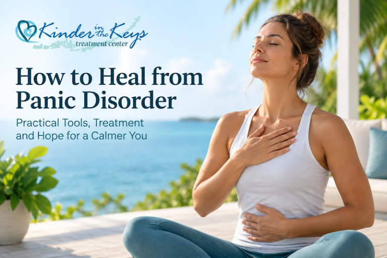 how to heal from panic disorder calming breathing position